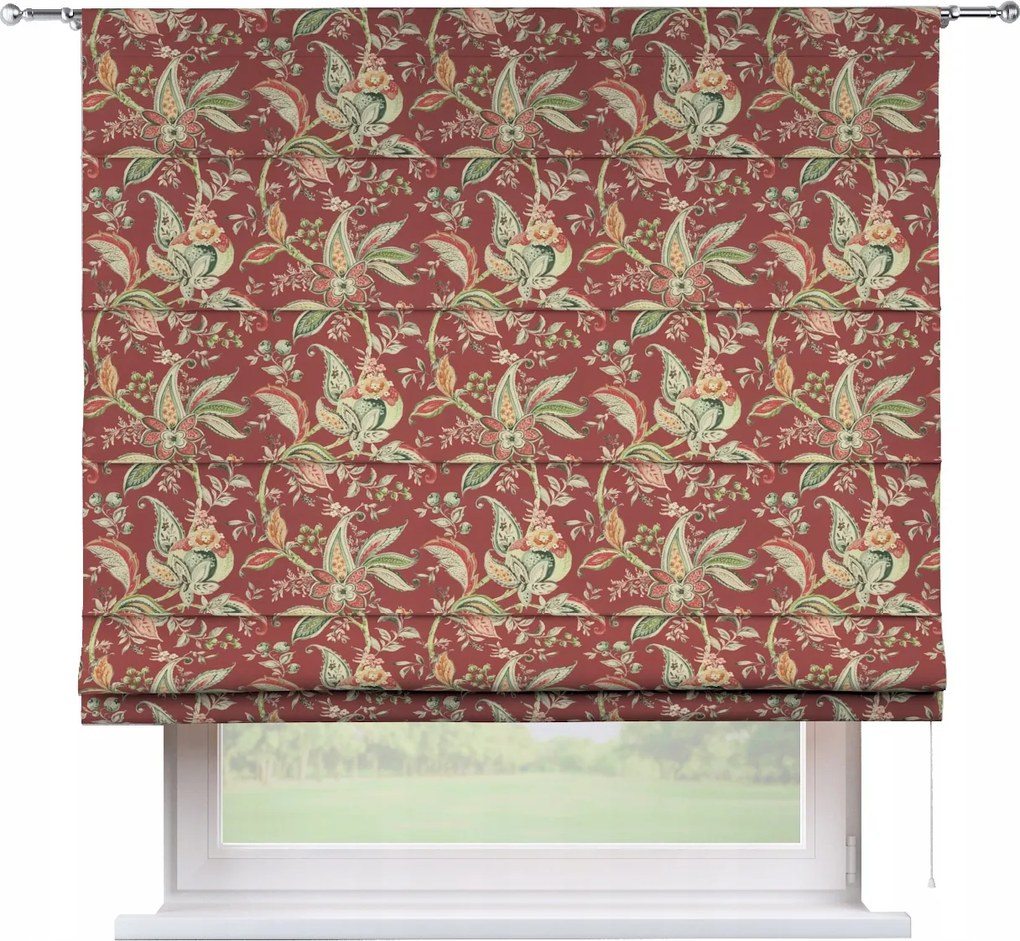 Kész Római roló Torino 180x180cm piros