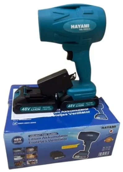 Akkus légfúvó - HAYAMI HA-1033 + 2 akku 21V