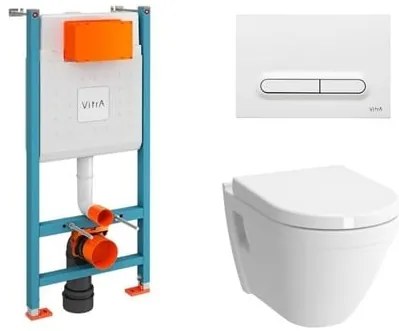 Fali WC szett Vitra S50 előtétfalas szereléshez SIKOVSW4