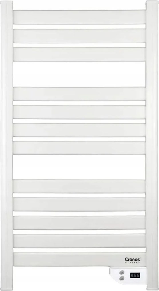 Fürdőszobai radiátor elektromos létra fehér Fali 500 W Cronos TW500
