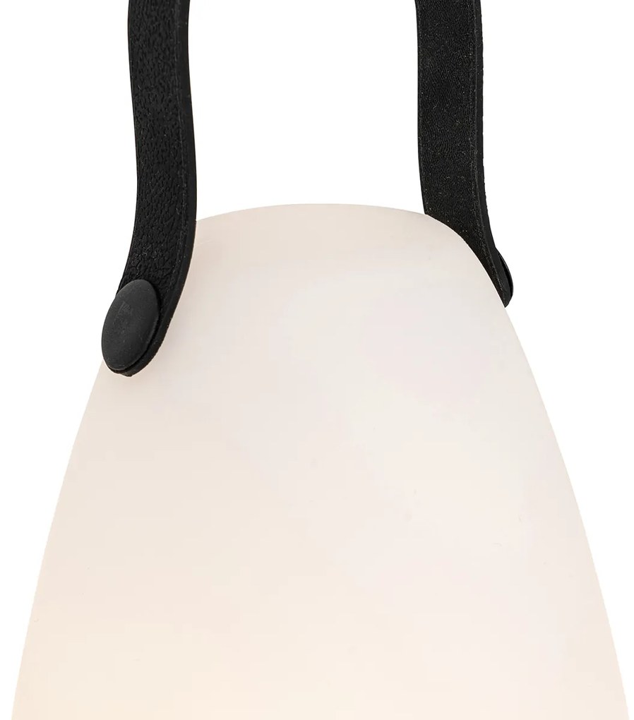 Modern asztali lámpa RGBW újratölthető IP54 - Pion