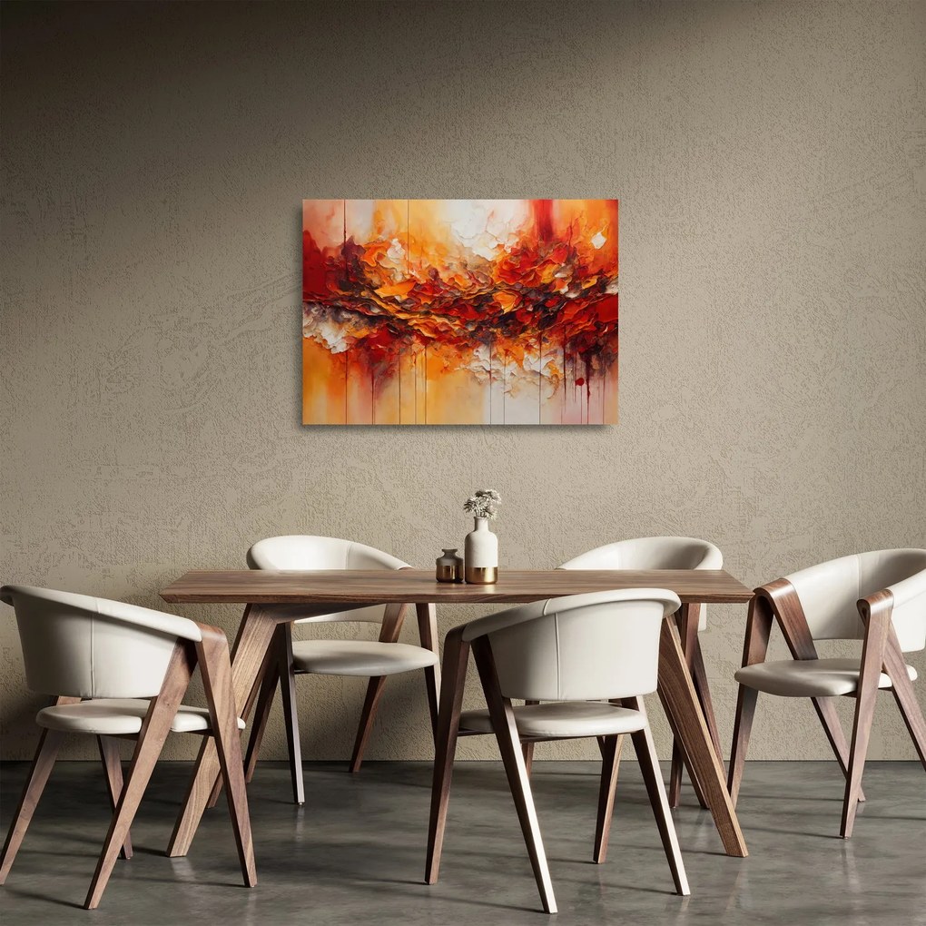 Üveg kép - Absztrakció (70x50 cm)