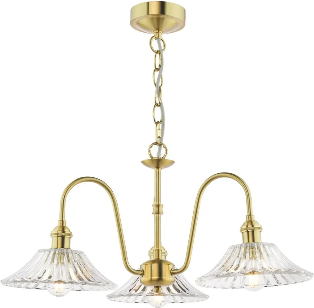 Dar Lighting Hadano HAD0340-04 Csillár 3x40w/E14 ip20