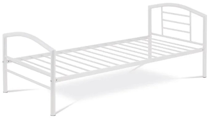 Egyszemélyes Fém Ágykeret Fehér Színben 90x200 cm