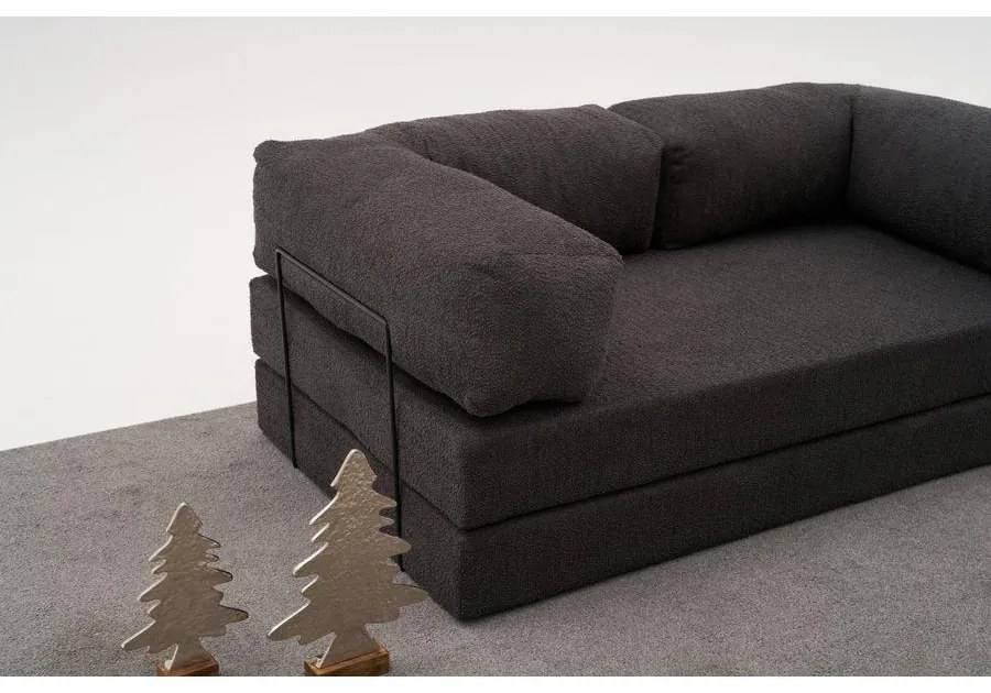3 személyes kanapé Comfort - Antracit v2