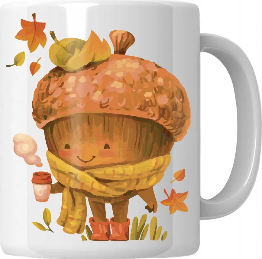 Bögre Makk Kávéval Ajándék Őszi Lányok Barátnők