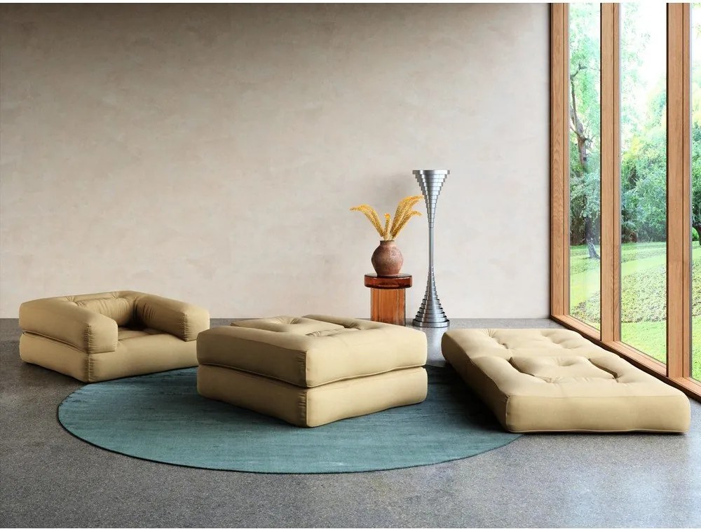 Cube Olive Green variálható fotel - Karup Design