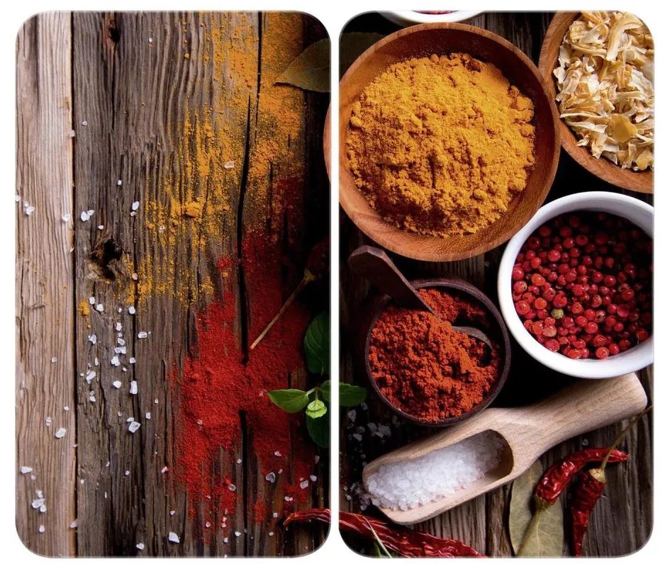 WENKO 2521467100 - Vasalódeszka huzat 30x52 cm színes/szürke/átlátszó