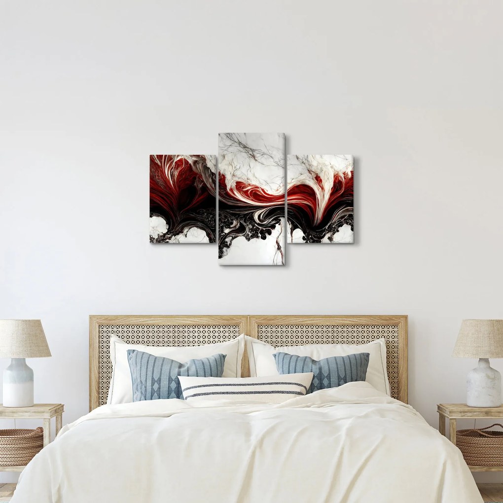 Kép - Márványos absztrakció (90x60 cm)