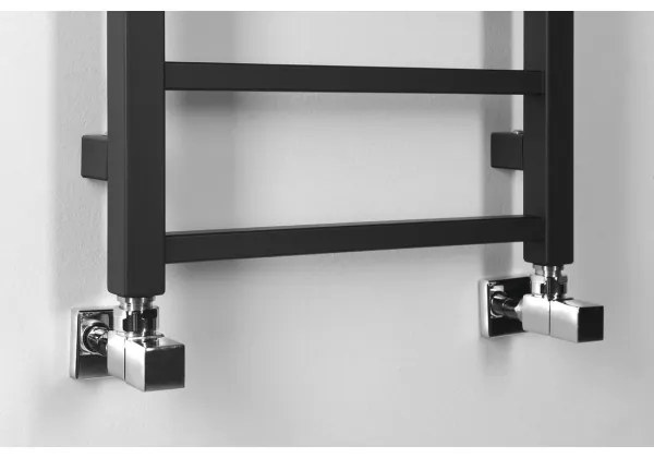 Sapho - METRO DOS fürdőszobai radiátor 247W/230V 40x114 cm matt fekete