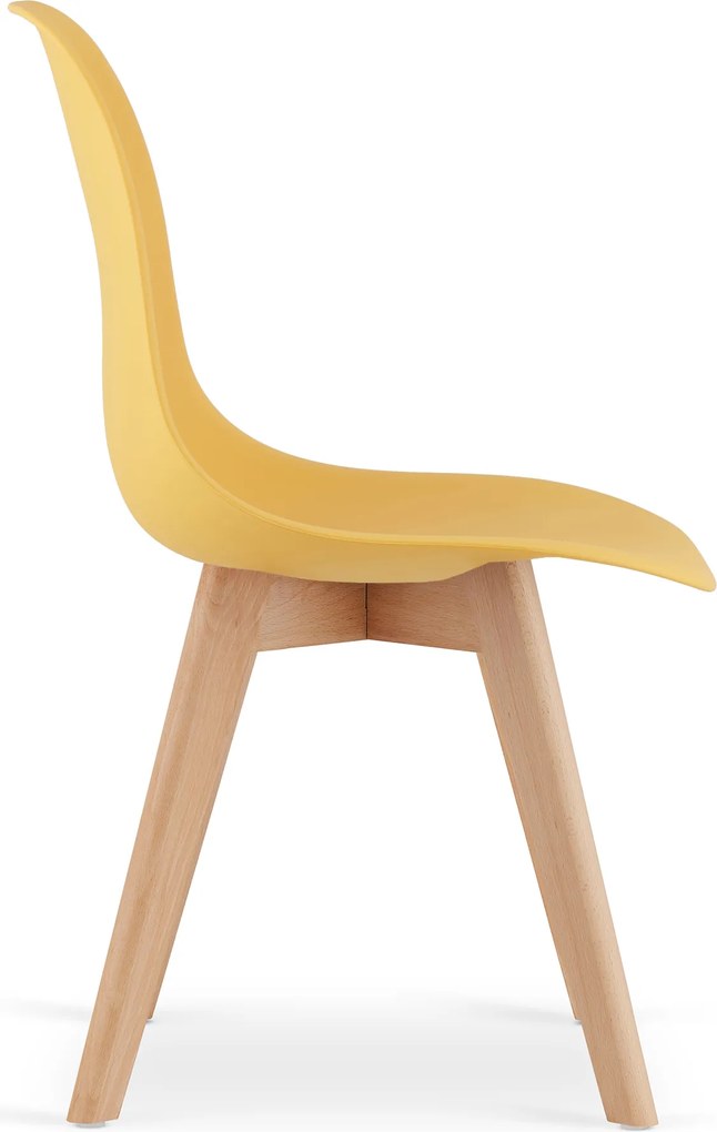 AKCIÓ Mustár színű KITO szék bükkfa lábakkal II. osztály