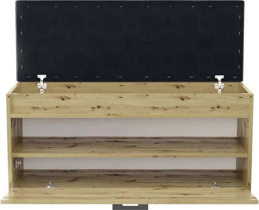 Parma cipőtároló pad, tölgy