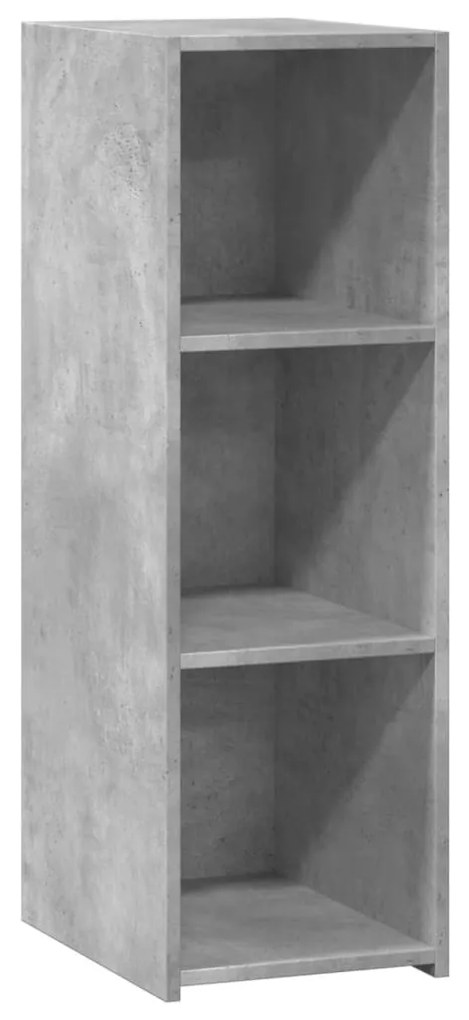 betonszürke szerelt fa tálalószekrény 30 x 41 x 93 cm