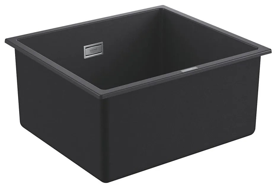 GROHE 31653AP0 - Mosogató K700U 457 × 406 mm kő/fekete