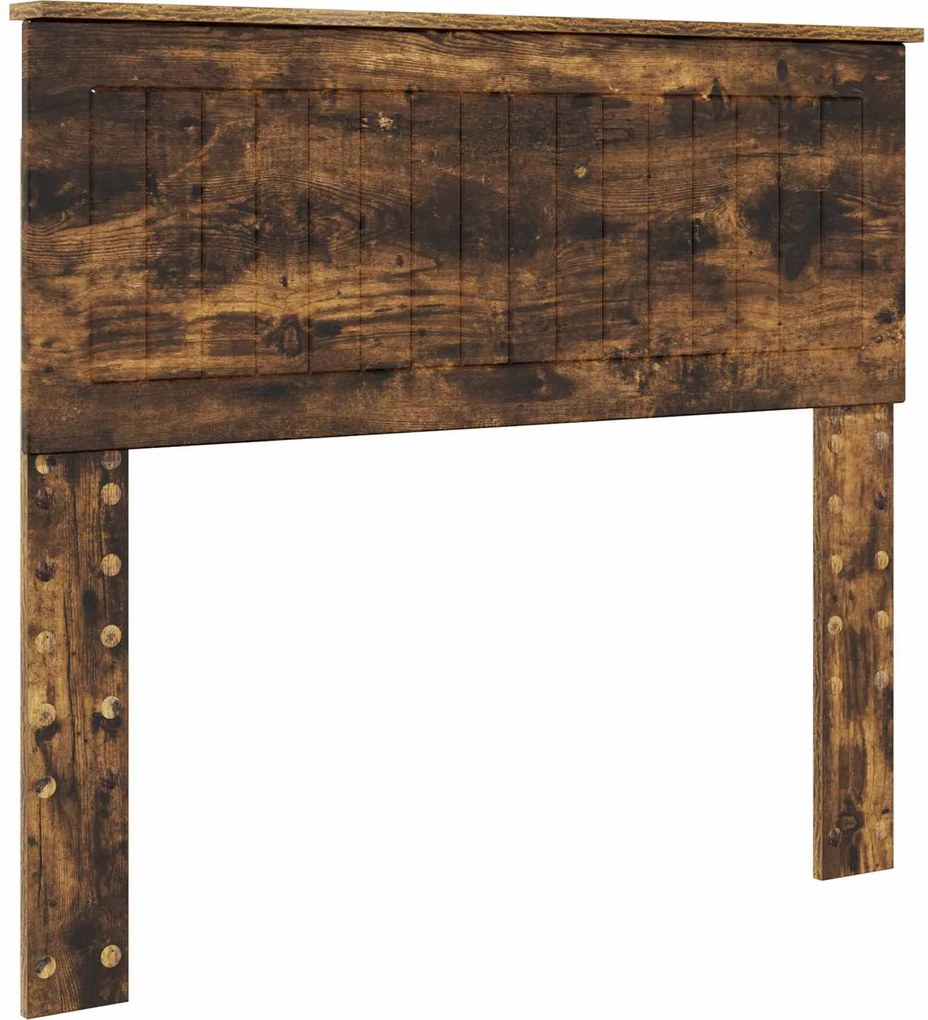 vidaXL Fejtámla Füstölt tölgy 100 cm Faanyag