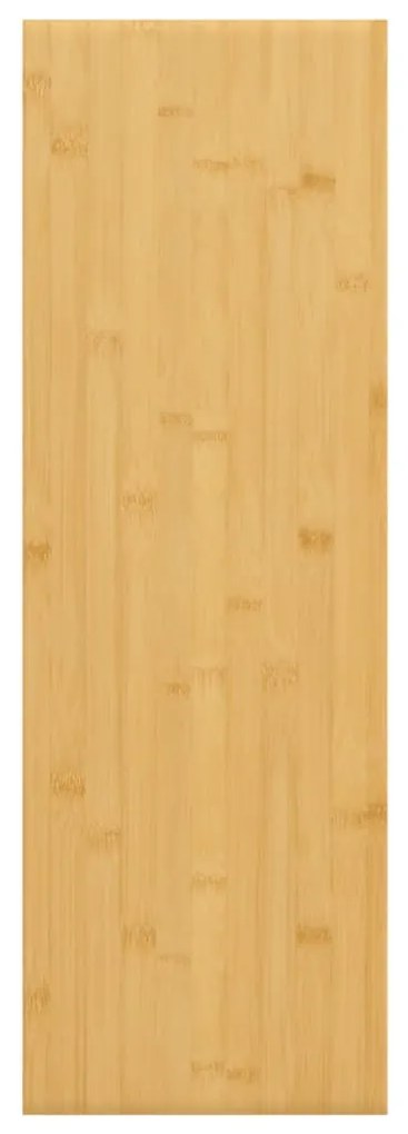 bambusz fali polc 60x20x2,5 cm
