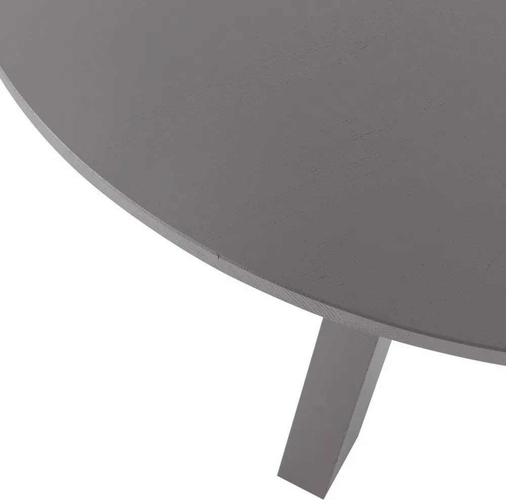 Tölgyfa kerek étkezőasztal ø 129 cm Rhonda – WOOOD