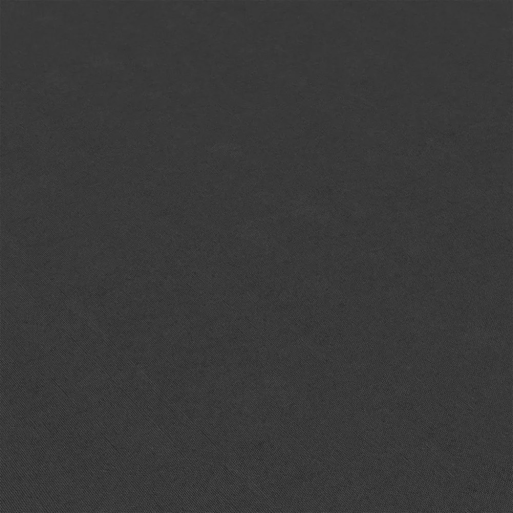 antracitszürke oxford-szövet erkélyparaván 75 x 300 cm