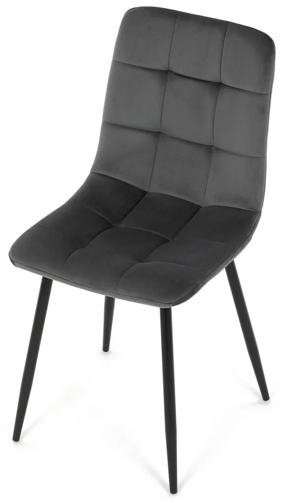 Étkezőszék garnitúra CT-281 GREY4, 4 db