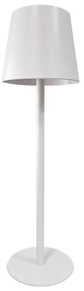 LED érintős asztali lámpa, állítható fényerő, 5W, 5V USB, 1200 mAh, fehér