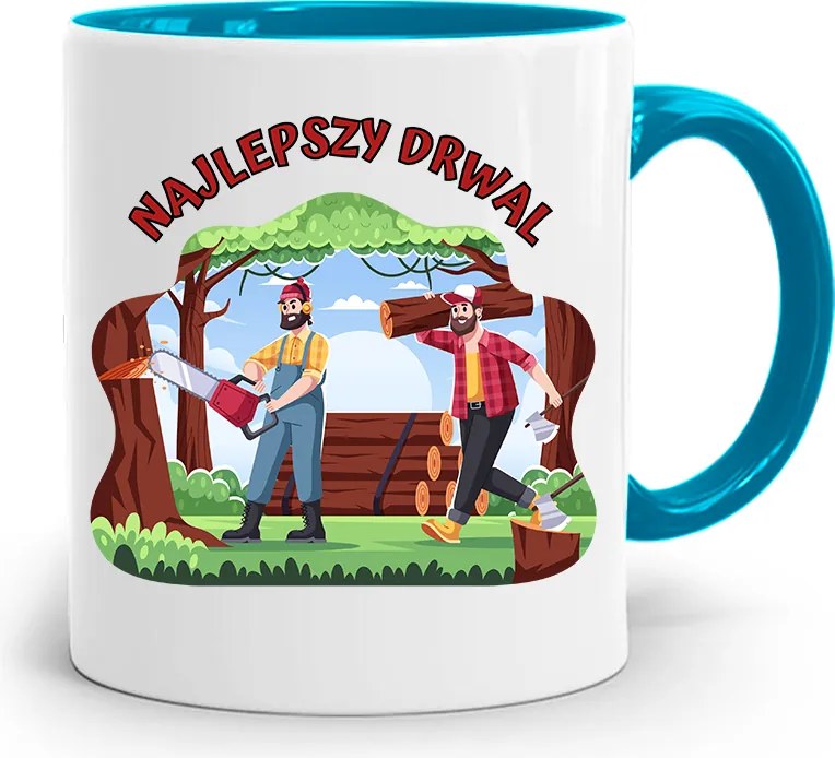 Favágóknak Bögre Kék Születésnapi Ajándék fényképes nyomtatással