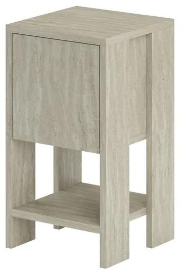 Éjjeliszekrény Ema - Travertine