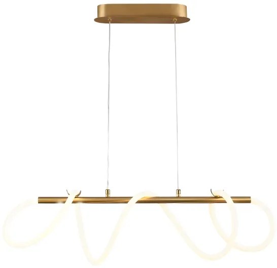 LED Csillár zsinóron EMMA LED/38W/230V arany