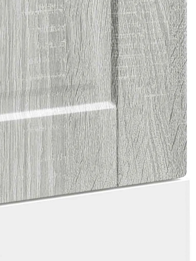 mosogatógép panel Porto&quot; Szürke Sonoma 45x1,5x67 cm Mérnöki fa&quot;