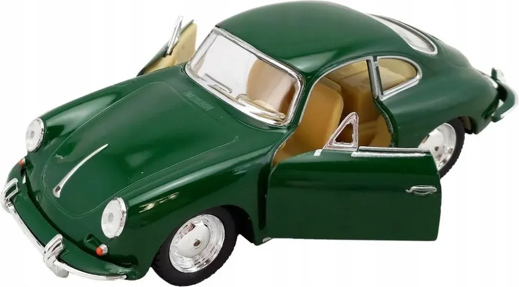 KiNSMART Fém modellautó - Porsche 356 B Carrera 2 - több színben - 1:32