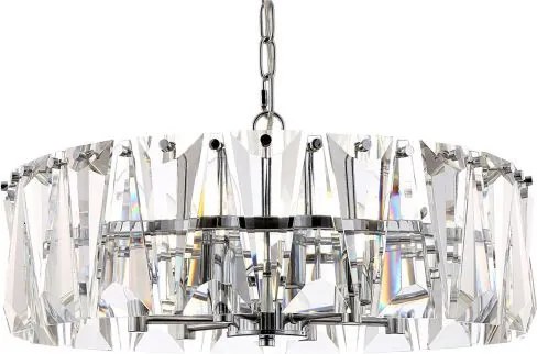MAYTONI MOD043PL-06CH PUNTES Kristály Függesztett Lámpa Króm E14 IP20