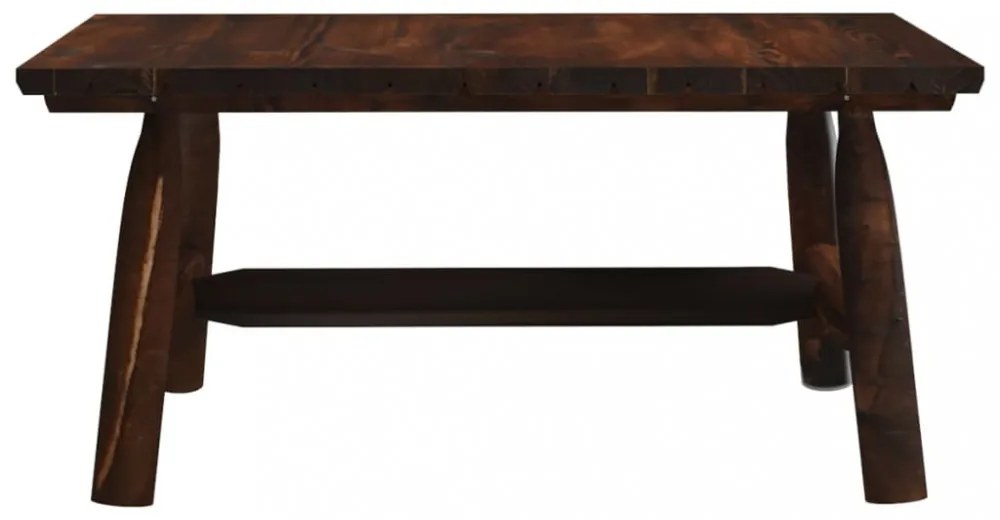 tömör lucfenyő dohányzóasztal 90 x 50 x 41 cm