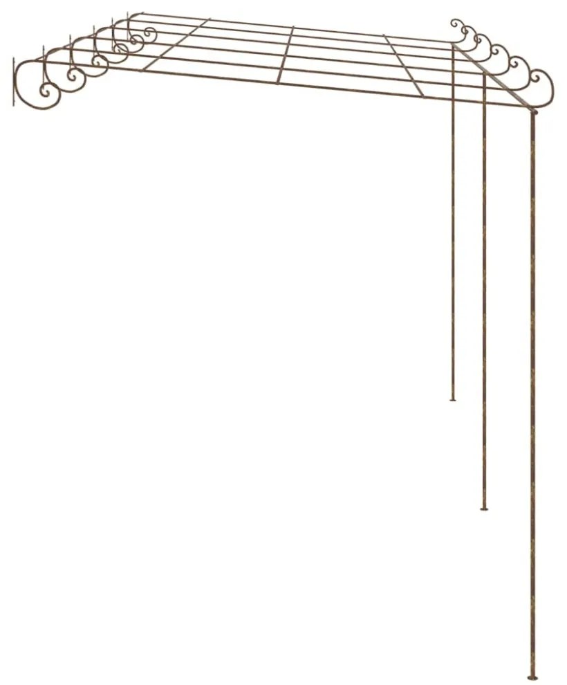 antik barna vas kerti pergola 6 x 3 x 2,5 m