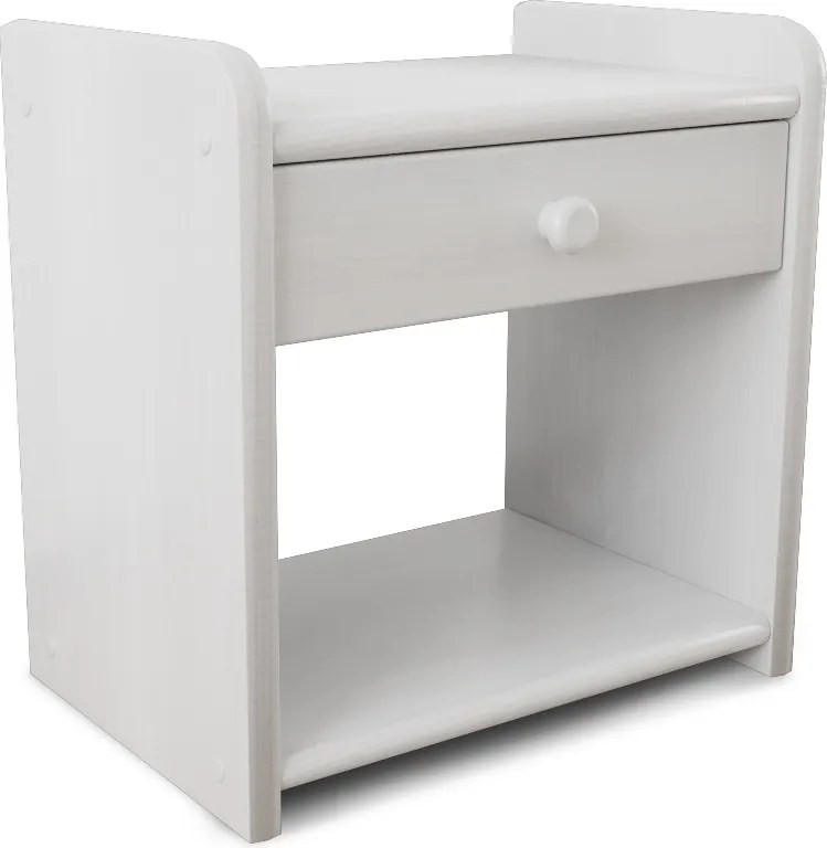 Éjjeliszekrény Ilona fehér