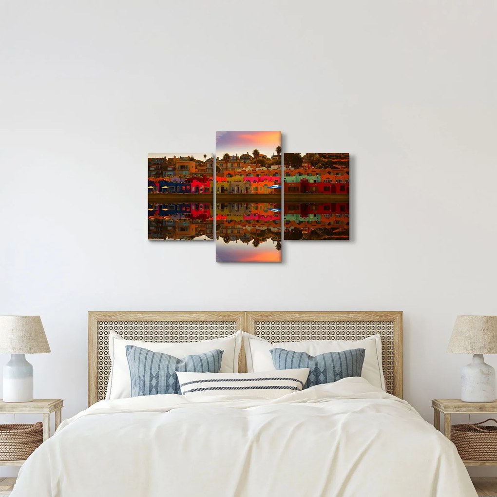 Kép - A nyári úszások helyszíne (90x60 cm)