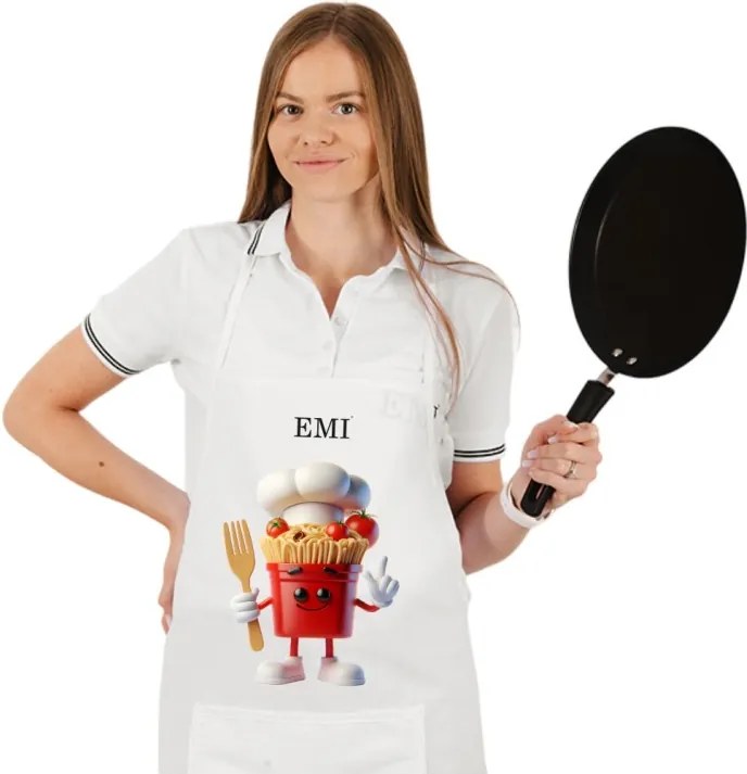EMI Pasta konyhai kötény, Szürke