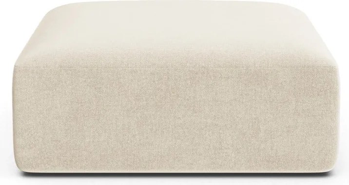 Bézs bársony lábtartó Campi – Cosmopolitan Design