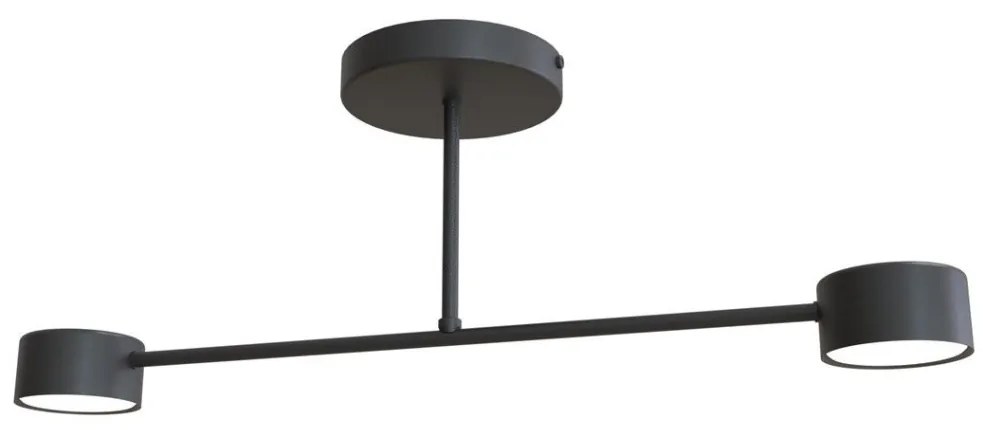 EMIBIG 1355-2 HALO Modern Mennyezeti Lámpa Fekete GX53 IP20