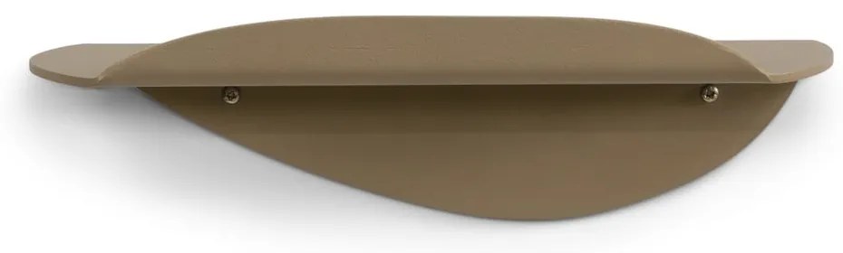 Bézs fém fali polc 34 cm Pipa – Spinder Design