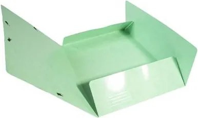 Gumis, mappa, karton, A4, EXACOMPTA Iderama, világos zöld (EX55823E)