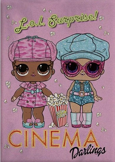 LOL Surprise Cinema polár takaró 100x140cm