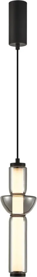 MILAGRO ML0356 CAMPO Modern Led Függesztett Lámpa Fekete LED IP20