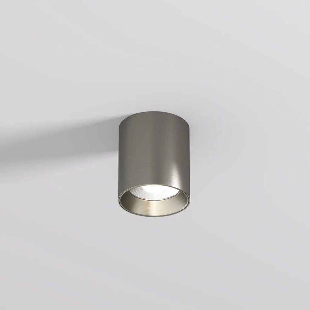 DK/EU-2610-DN Surface mounted ceiling downlight SHINE TUBE series, D70*H80, LED, IP20, 3000К, 10W, RA≥90, dark nickel color, aluminum — DK/EU-2610-DN