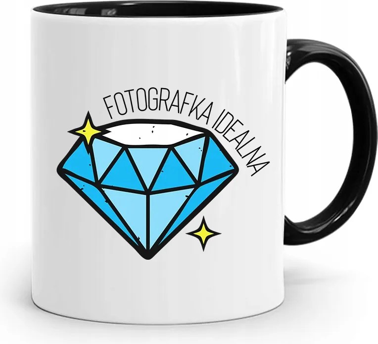 Fekete Bögre Fotósnak Tökéletes Fotós, fényképes nyomtatással