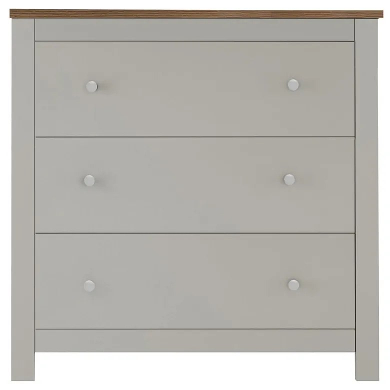 Szürke magas komód 81x35 cm Emerald – Støraa