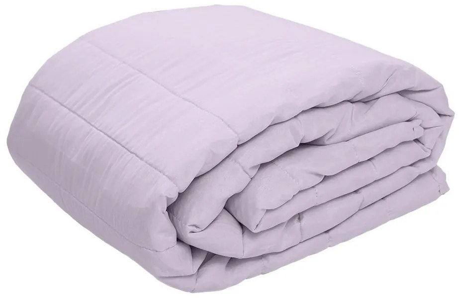 SUMMER nyári steppelt paplan 140x200 cm párnahuzattal 45x75 cm, lila