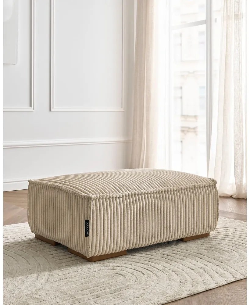 Világosbarna kordbársony lábtartó Chelsea – Bobochic Paris