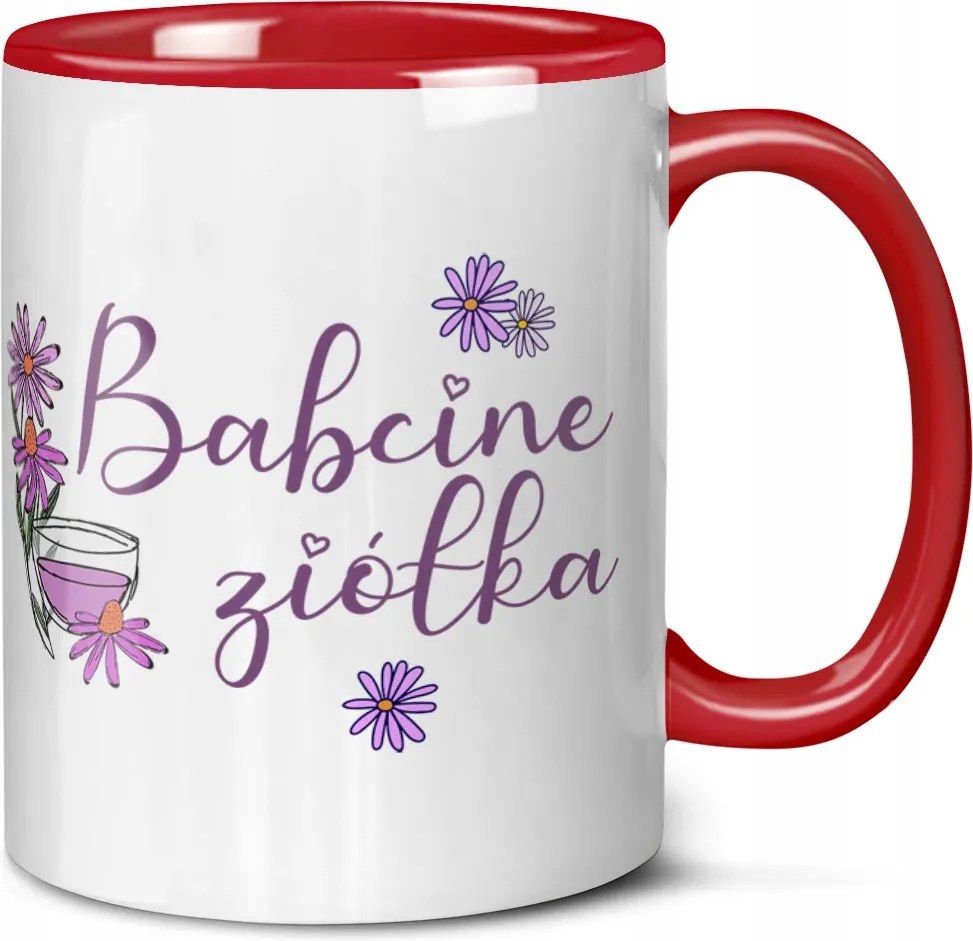 Bögre Ajándék Nagymama És Nagypapa Napjára Nagymama Gyógynövények Unokáktól