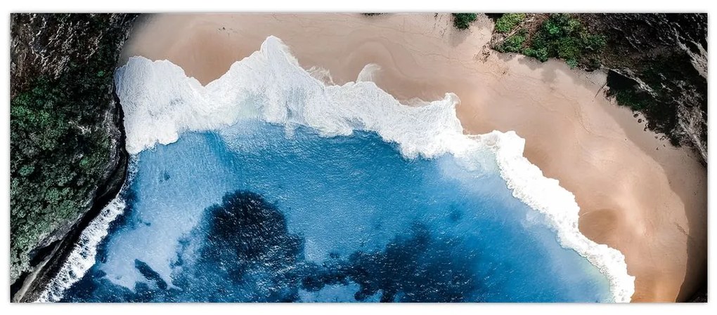 Nusa Penida strand, Indonézia képe (120x50 cm)