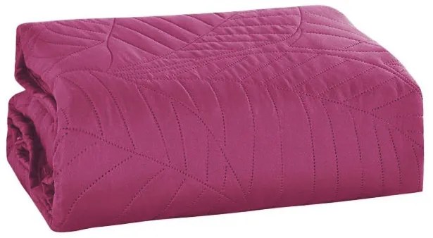 Lila ágytakaró LEAVES Méret: 220 x 240 cm