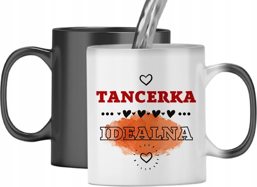 Mágikus Bögre Táncosnőnek Színváltós Nyomtatott Fényképpel